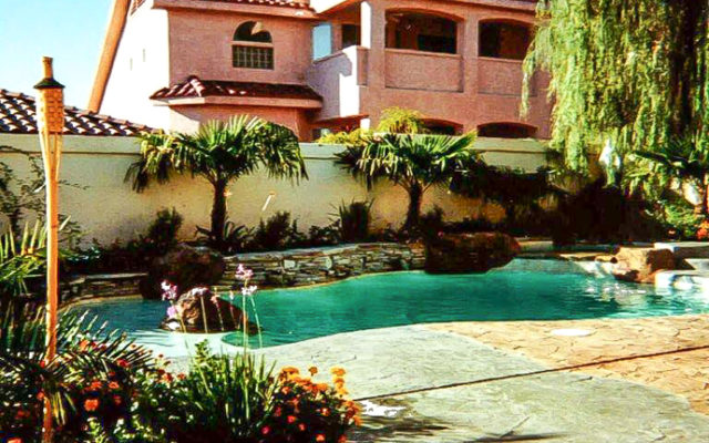 vegas backyard pool